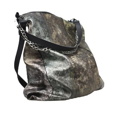 BORSA IN PELLE M. DISCO AW23 MULTICOLOR