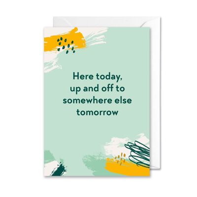 Kenneth Grahame Quote A6 Card