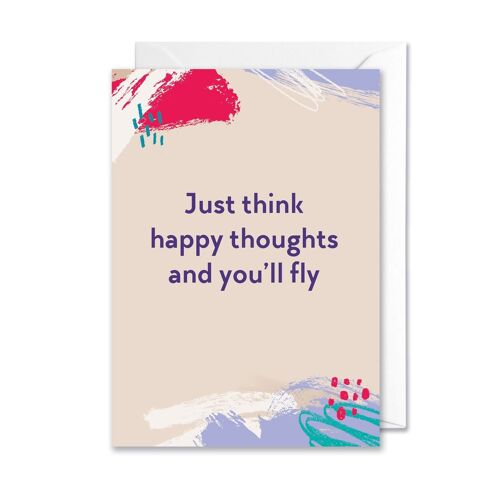J.M. Barrie Quote A6 Card