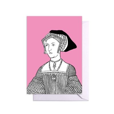 Tarjeta de seis esposas Jane Seymour