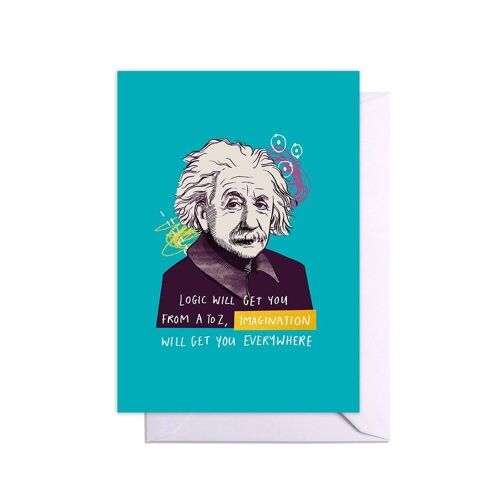 Einstein Quote Card
