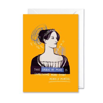 Carte de citation d'Ada Lovelace