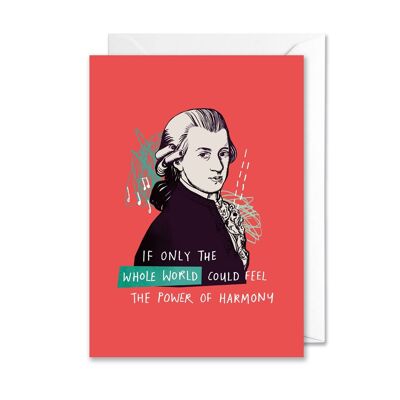 Mozart Quote Card