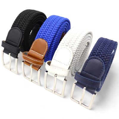 Cinturones elásticos Safekeepers - Cinturón elástico - cinturones elásticos - cinturón hombre - cinturones mujer - 3 Piezas