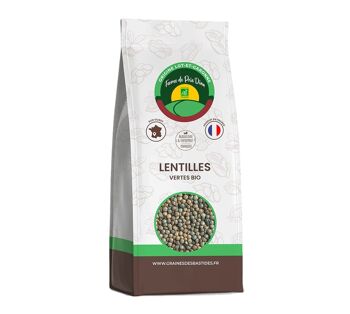 Lentilles vertes bio