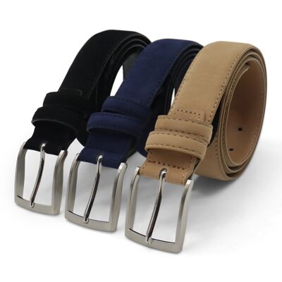 Safekeepers belts - suede belt - belt suede - ladies - men