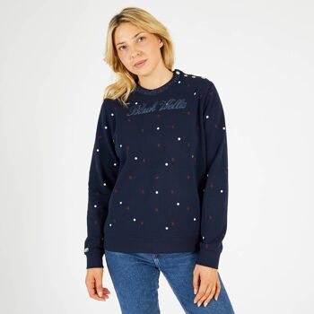 Sweat col rond CHIC SEQUINS 1