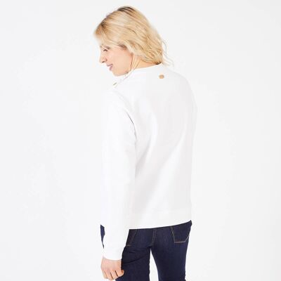 GOLDEN WELLINGTON round neck sweatshirt