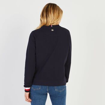 Sweat col rond NAVY CHIC 2