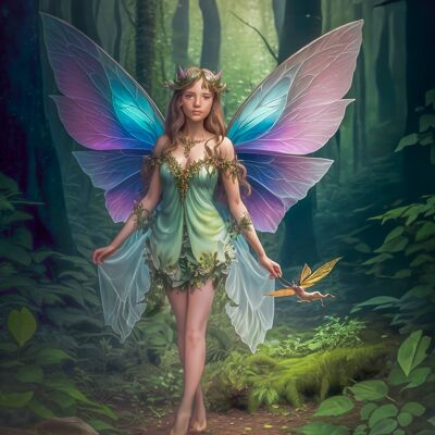 Fairy in the forest
