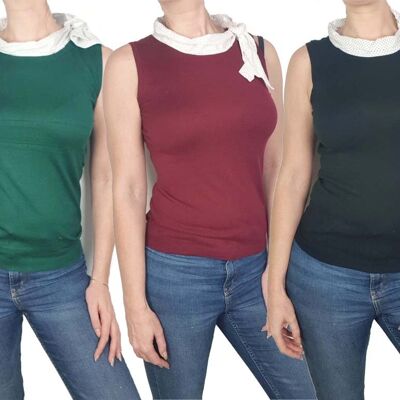 TOPS SOPHIE MODE MUJER – SURTIDO DE 5 COLORES