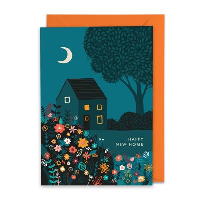 Midnight Garden A6 New Home Card