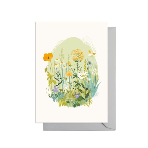 Wildflower Garden Grow Your Own Greetings Card