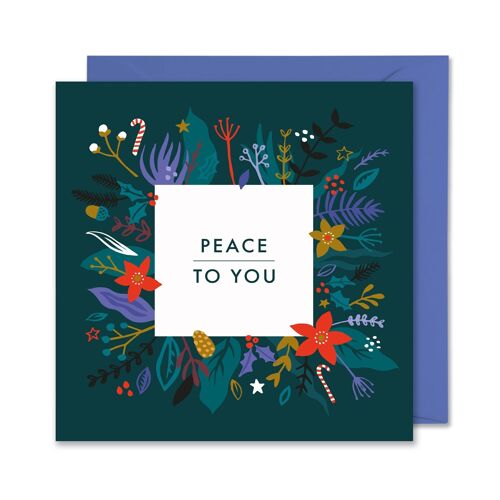 Peace to You Christmas Card