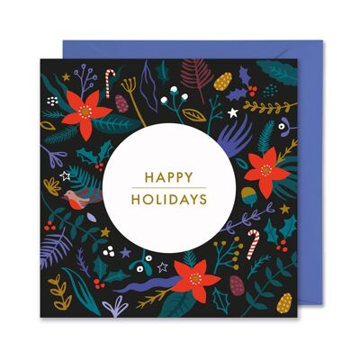 Carte de Noël Joyeuses Fêtes