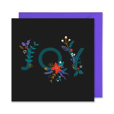 Joy Christmas Card