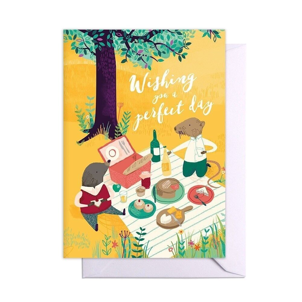 Ratty and Mole Cardlet