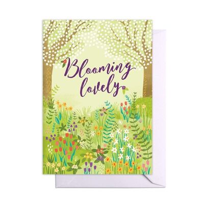 Bloomin Lovely Cardlet