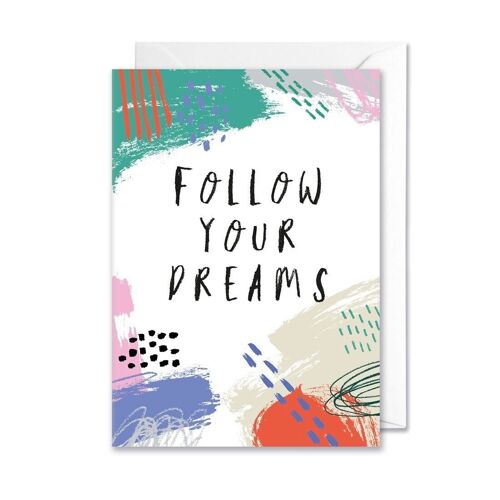 Follow Your Dreams Cardlet