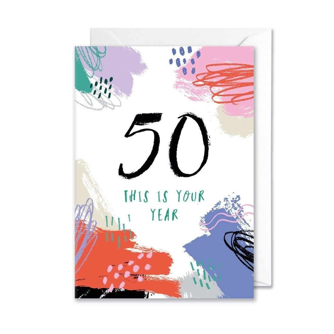 Bucket List 50 Cardlet