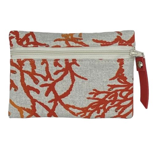 Pochette S, "Calédonie" corail