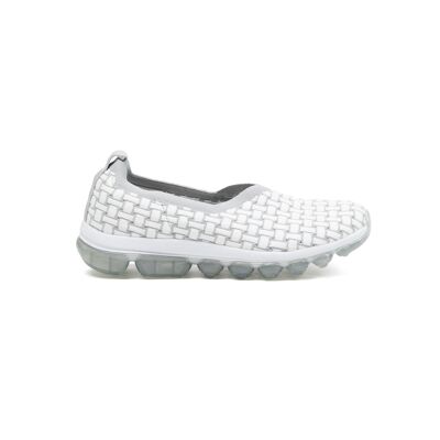 GUMMIES FLY WEAVE Light grey / White