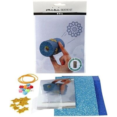 Kit de bricolaje infantil especial de reciclaje - Caleidoscopio