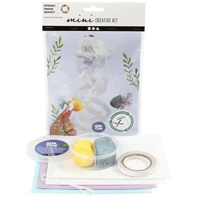 Special children's DIY recycling kit - Jellyfish and Fish