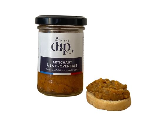 Tartinade Artichaut à la provençale pour l'apéritif