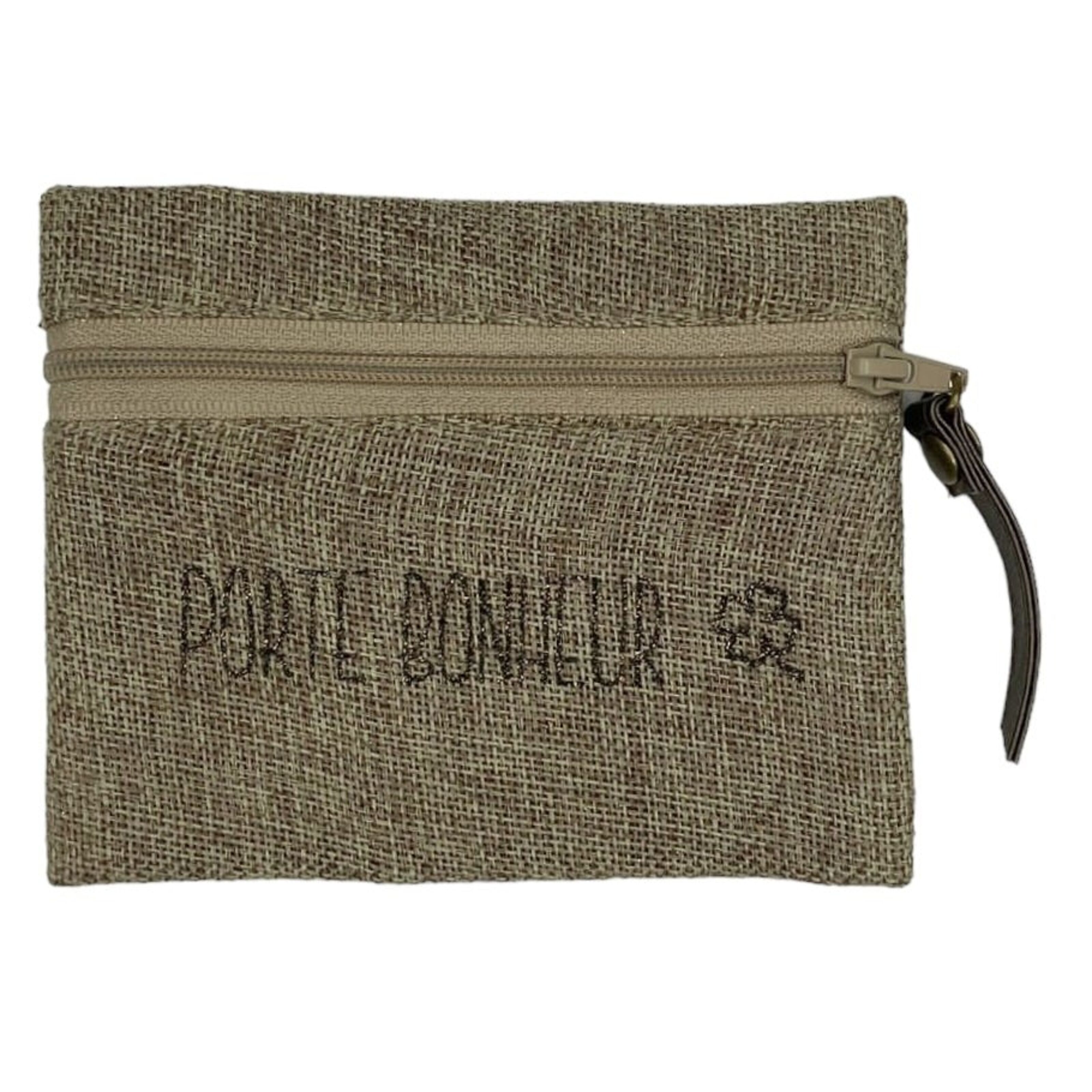 Buy wholesale Pouch S, Happy charm, shimmering jute