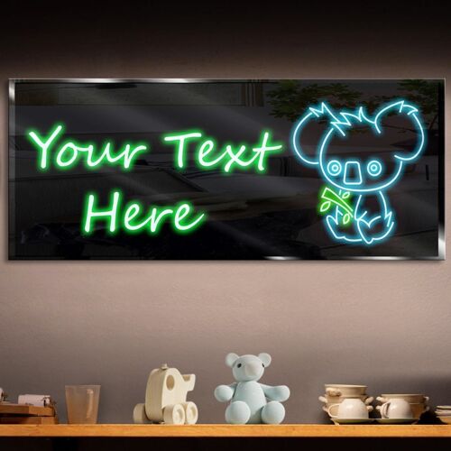 Personalized Koala Neon Sign 600mm X 250mm
