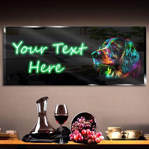 Personalized Dog 2 Neon Sign 600mm X 250mm