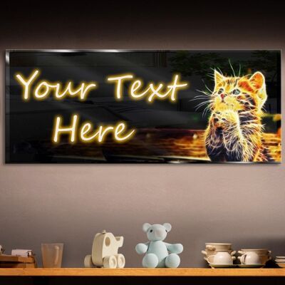 Personalized Kitty Neon Sign 600mm X 250mm