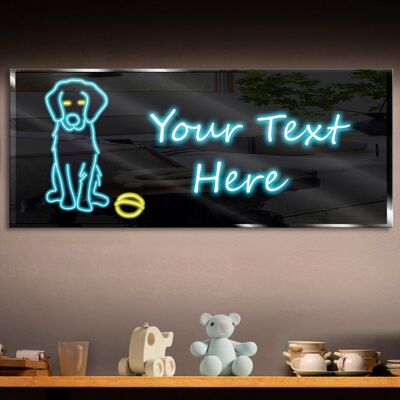 Personalized Dog 3 Neon Sign 600mm X 250mm