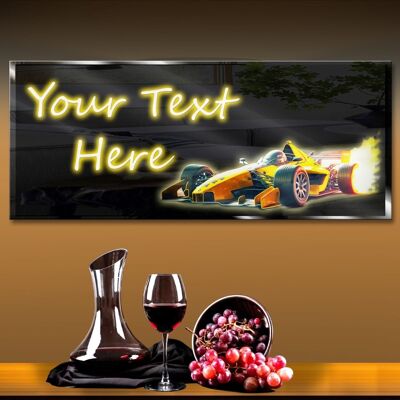 Personalized F1 Neon Sign 600mm X 250mm