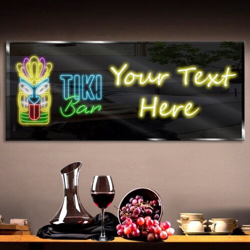 Personalized Tiki Bar Neon Sign 600mm X 250mm