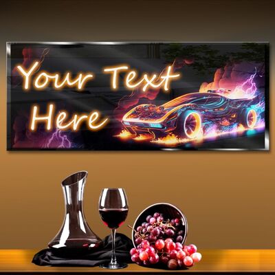 Personalized Neon Car Neon Sign 600mm X 250mm