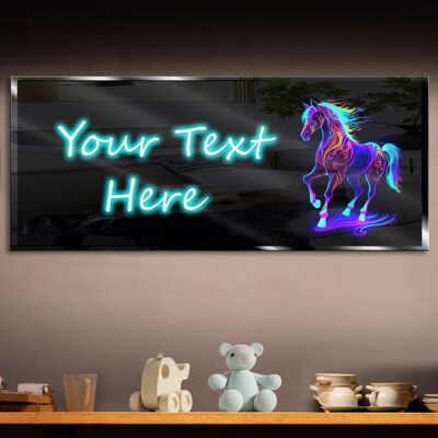 Personalized Neon Horse Neon Sign 600mm X 250mm