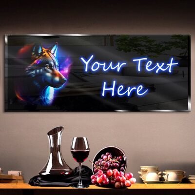 Personalized Neon Fox Neon Sign 600mm X 250mm