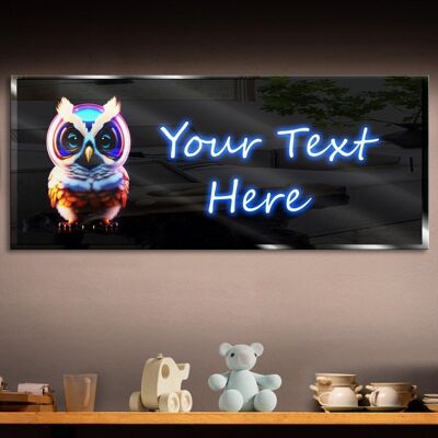 Personalized Owl Neon Sign 600mm X 250mm