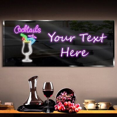 Personalized Pinacolada Neon Sign 600mm X 250mm