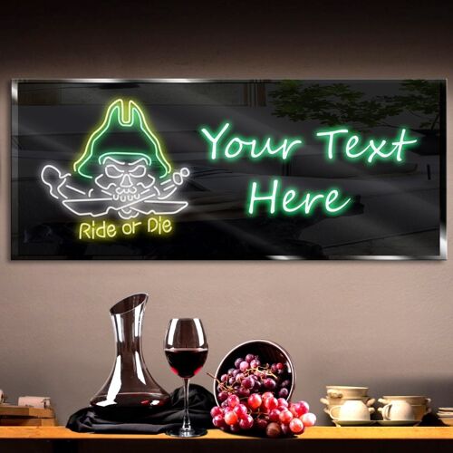 Personalized Pirate Bar Neon Sign 600mm X 250mm