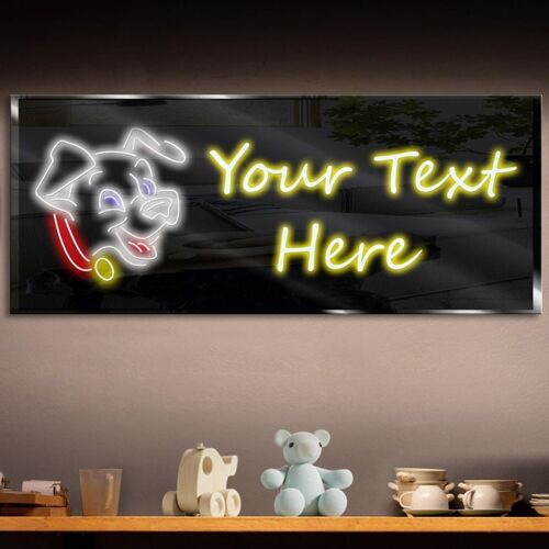 Personalized Puppy Neon Sign 600mm X 250mm