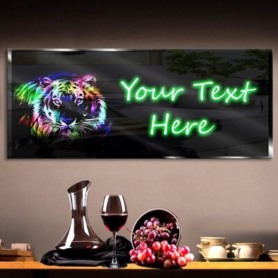 Personalized Rainbow Lion Neon Sign 600mm X 250mm