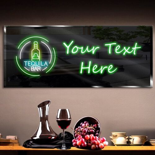 Personalized Tequila Bar Neon Sign 600mm X 250mm