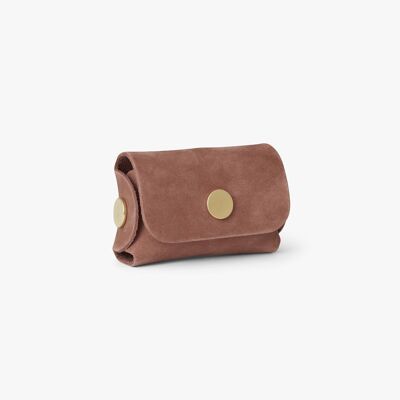 Kotbeutelspender Stockholm Leder Hazel Gold Button