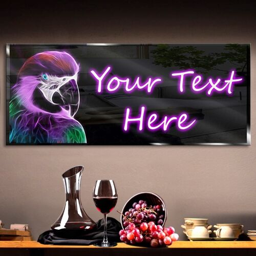 Personalized Bird of Prey Neon Sign 600mm X 250mm