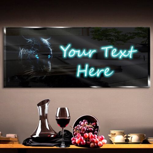 Personalized Black Panther 2 Neon Sign 600mm X 250mm