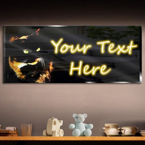 Personalized Cat Neon Sign 600mm X 250mm