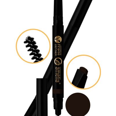 VEGAN EYEBROW PENCIL DARK BROWN